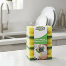 Set De 3 Esponjas Acanaladas Para Limpieza Cocina