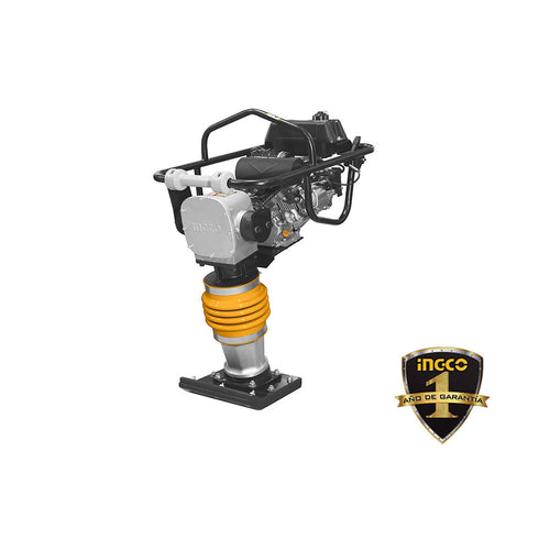 VIBROAPISONADORA A GASOLINA 6,5HP INGCO GRT75-2