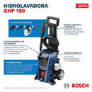 Hidrolavadora Electrica 1500 W 124 Bar Ghp 180