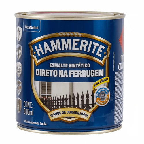 Esmalte Directo Sobre oxido Anticorrosivo Hidrorepelente Tarro 0.8 L Brillante Blanco