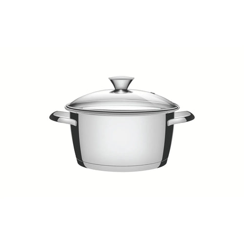 Cacerola De Acero Inoxidable 20 Cm 3.1 L Plateado Allegra