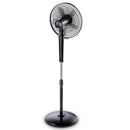 Ventilador Pedestal Negro