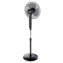 Ventilador De Pedestal Negro