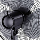 Ventilador De Pedestal Negro