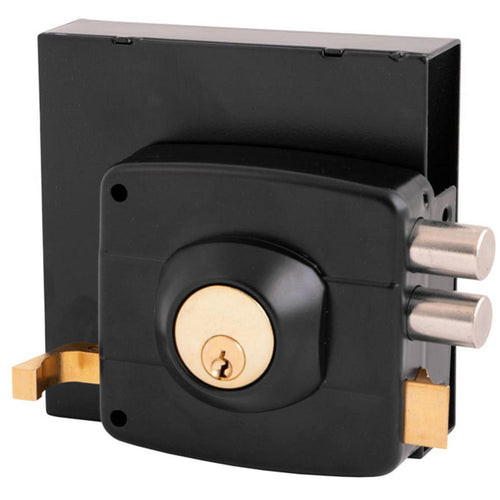 Cerradura Sobreponer Cerradura De Acceso Sobreponer Negro Mate Sobreponer