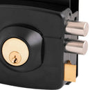 Cerradura Sobreponer Cerradura De Acceso Sobreponer Negro Mate Sobreponer