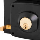 Cerradura Sobreponer Cerradura De Acceso Sobreponer Negro Mate Sobreponer