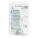 Cerradura Embutir Cerradura De Baño Manilla Embutida Plata Simona 7040