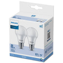 Ampolleta Led Eh 8W E27 Lf 2Un