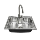 Lavaplatos Empotrado 1 Cubeta(S) 60X42X20 Cm Acero Inoxidable