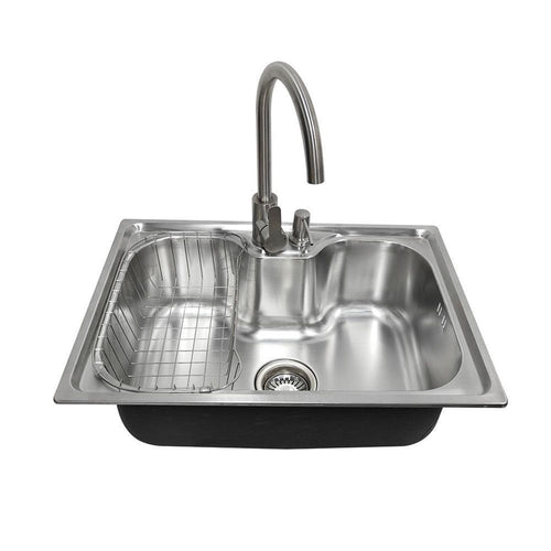 Lavaplatos Empotrado 1 Cubeta(S) 60X42X20 Cm Acero Inoxidable