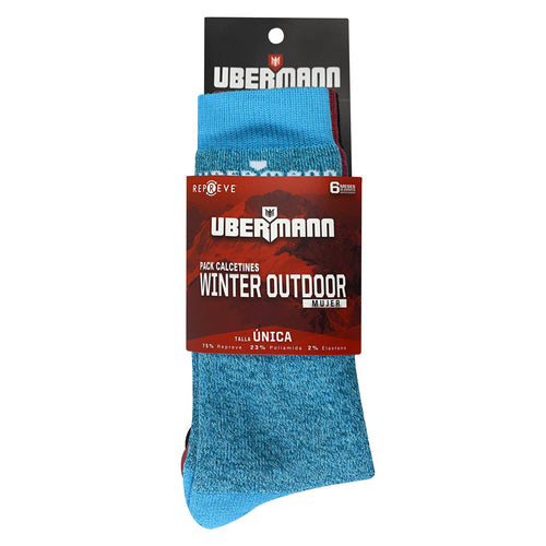 Pack 3 Calcetines Winter Mujer