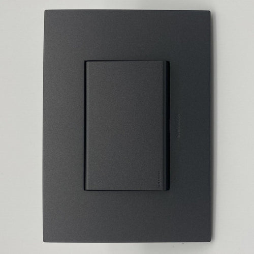 Interruptor Simple S44 Negro