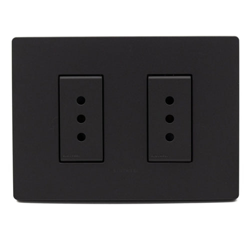 Enchufe 10A Doble S33 Noir