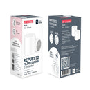 Pack 2 Repuestos Filtro De Ducha Alice Agua Sin Cloro