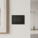 Interruptor Triple 9/12 Armado S33 Noir