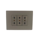 Enchufe Triple 10/16A Armado S32 Grey