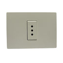 Enchufe Simple 10/16A Armado S32 Blanco