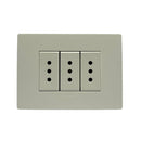 Enchufe Triple 10A Armado S32 Blanco