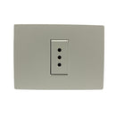 Enchufe Simple 10A Armado S32 Blanco