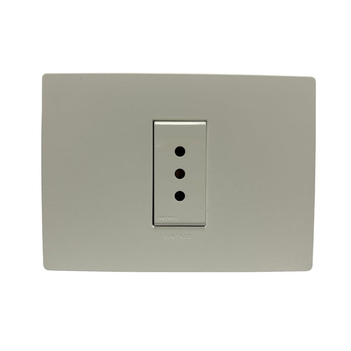 Enchufe Simple 10A Armado S32 Blanco