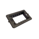 Interruptor 9/12 + Enchufe 10A Armado S44 Carbon