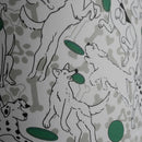 Lampara Colgante Papel Multicolor Perros