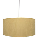 Lampara Colgante Tela Dorado 40 Cm