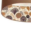 Lampara Colgante Beige Tela