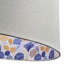 Lampara Colgante Beige Tela