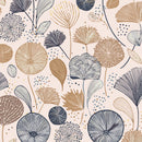Lampara Colgante Beige Tela