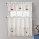 Set De Cortinas De Cocina 148X40 Cm Mix