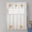 Set De Cortinas De Cocina 148X40 Cm Mix