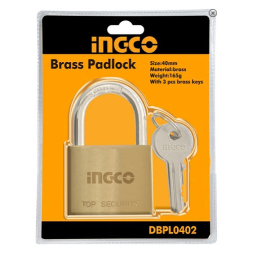 CANDADO DE SEGURIDAD INDUSTRIAL 40MM INGCO DBPL0402