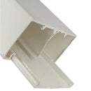 Canaleta 100X50 Mm 2 Metros Blanca Libre De Halogenos