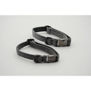 Collar Tela Terciopelo. Color Gris. Talla L