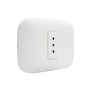 Tomacorriente Simple 10A Blanco Domino Sencia