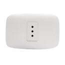 Tomacorriente Simple 10A Blanco Domino Sencia
