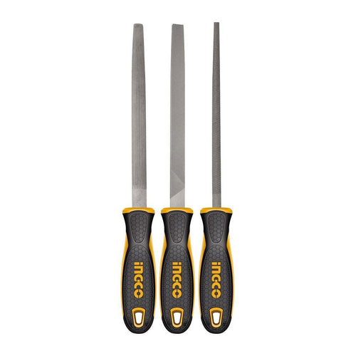 SET LIMAS INDUSTRIAL PARA METAL 3 PIEZAS 200MM/8