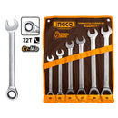 SET LLAVES PUNTA/CHICHARRA INDUSTRIAL 6 PIEZAS 19-32MM INGCO HKSPAR1061