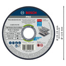 Disco De Corte Inox 4,5" X 1Mm