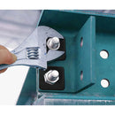 Tuerca Acero Hexagonal Unc 1/4" Zincada 10 Unidades