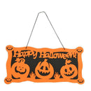 Letrero Calabaza Fieltro 48X22 Cm