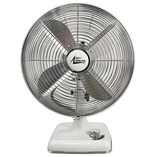 Ventilador Sobremesa Retro V12Sr Blanco