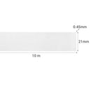 Tapacanto Pvc Blanco 21X0,45 Mm 10M