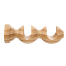 Soporte Doble Techo 19/28 Mm 2 Und Natural