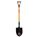 Pala Punta Huevo Acero Carbono Mango Fibra