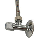 Kit Flexible 1/2"X7/8" De 30Cm + Llave Angular 1/2"X1/2" + Teflon