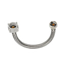 Kit Flexible 1/2"X7/8" De 30Cm + Llave Angular 1/2"X1/2" + Teflon