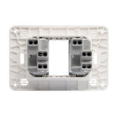 Tomacorriente Doble 10/16A Blanco Semi Armado Matixgo